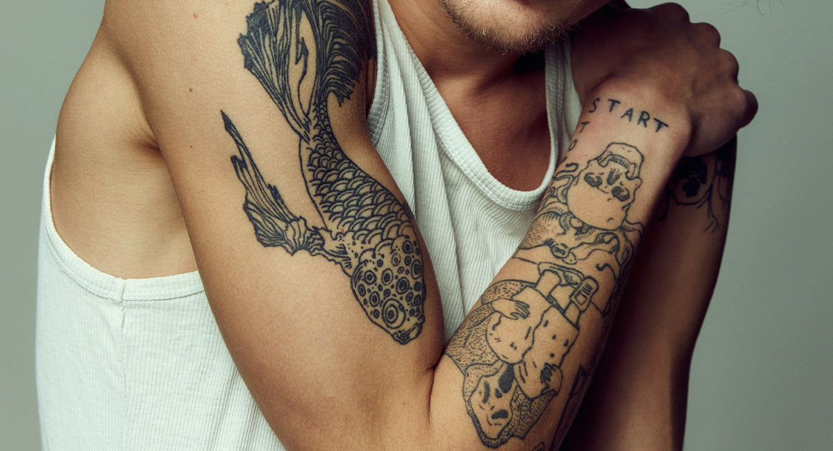 Verzorgingstips voor een nieuwe tatoeage