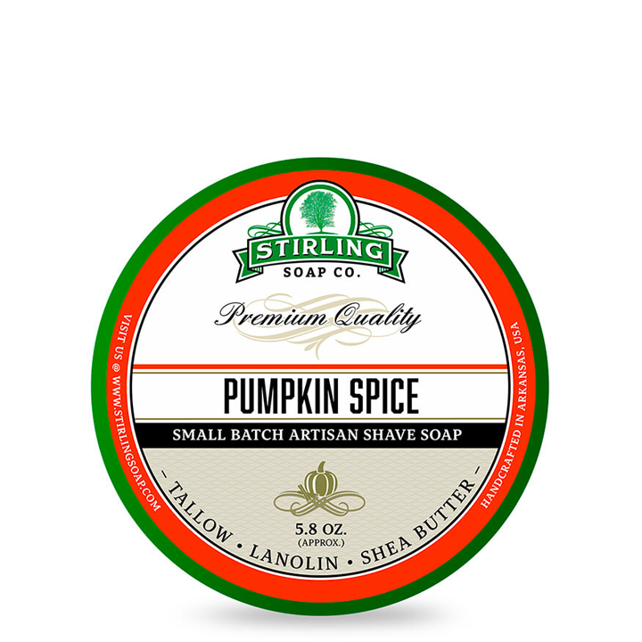 Stirling Soap Company Shaving Soap - Pumpkin Spice