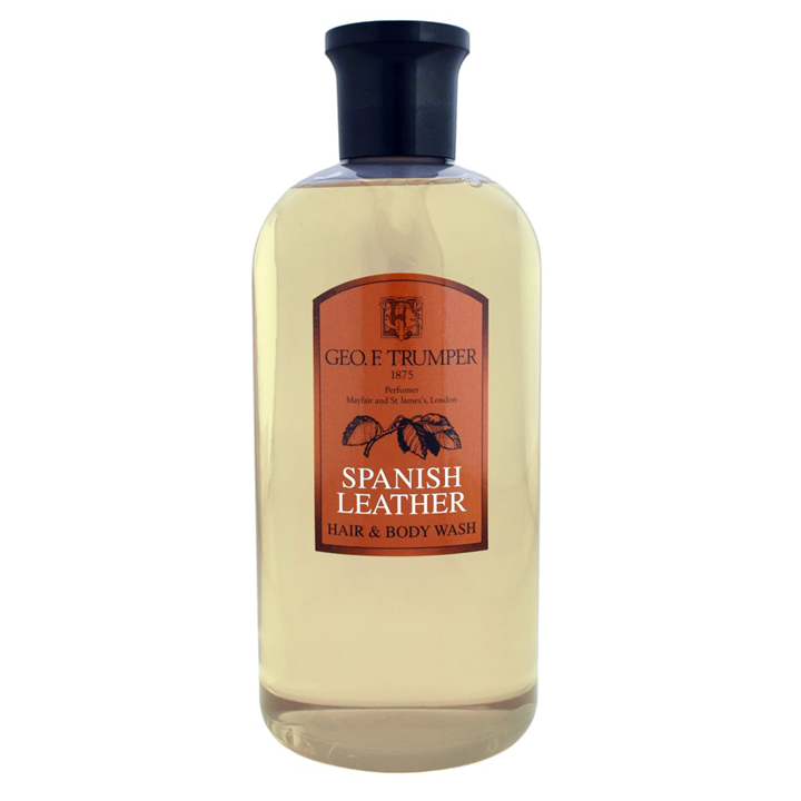 Geo F Trumper Spanish Leather Hair & Body Wash