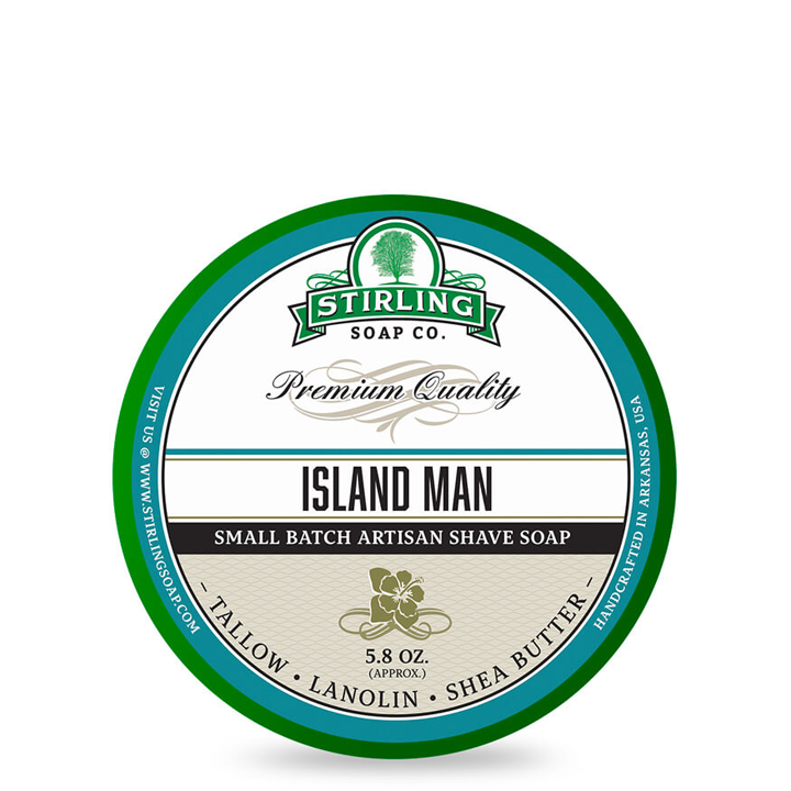 Stirling Soap Company Shaving Soap - Island Man