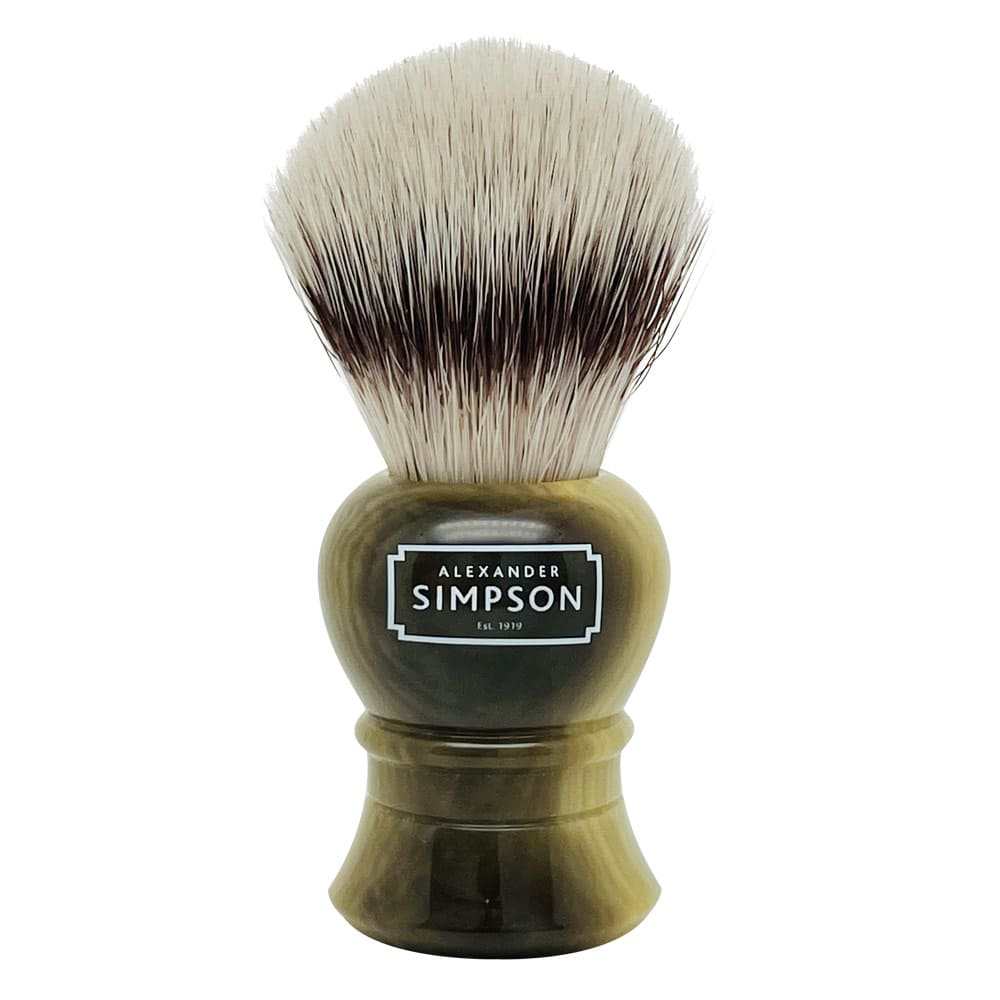 SIMPSONS Shaving Brush Islington S – Synthetic – Faux Horn