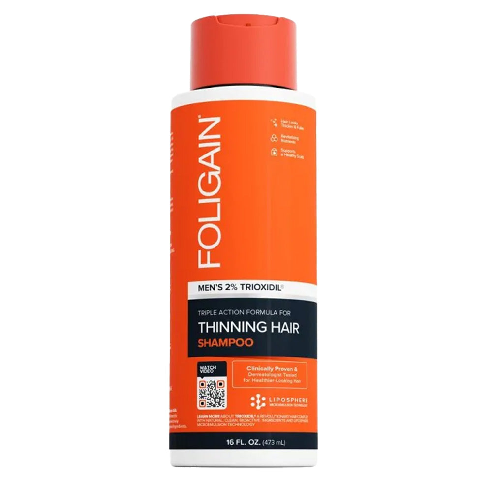 Foligain Triple Action Shampoo for Thinning Hair (2% Trioxidil)