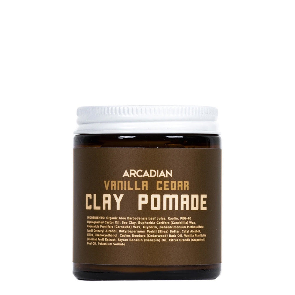 Vanilla Cedar Clay Pomade