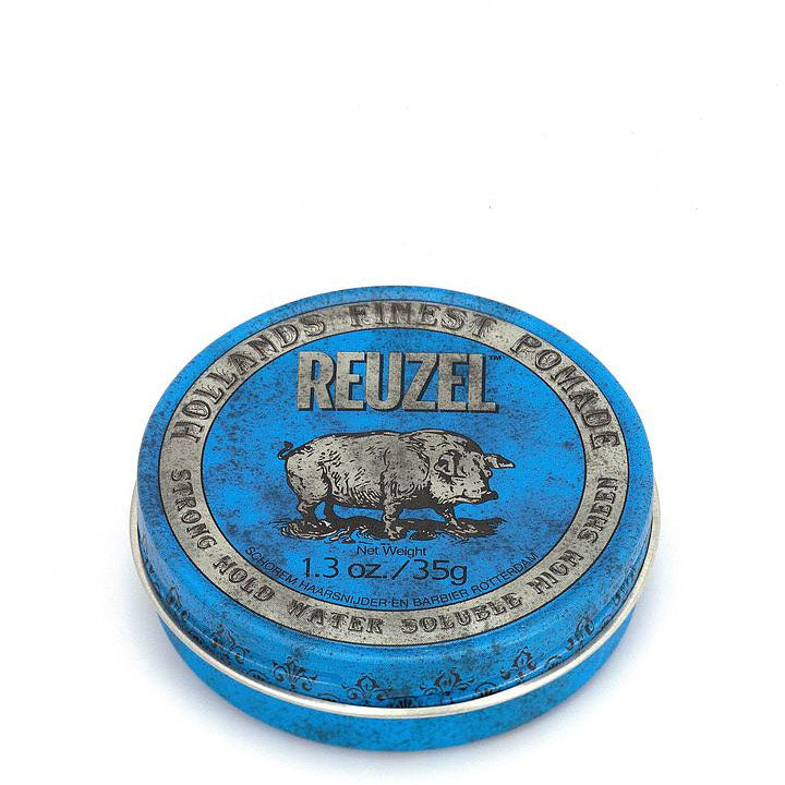 Blue Strong Hold Pomade - Travelsize