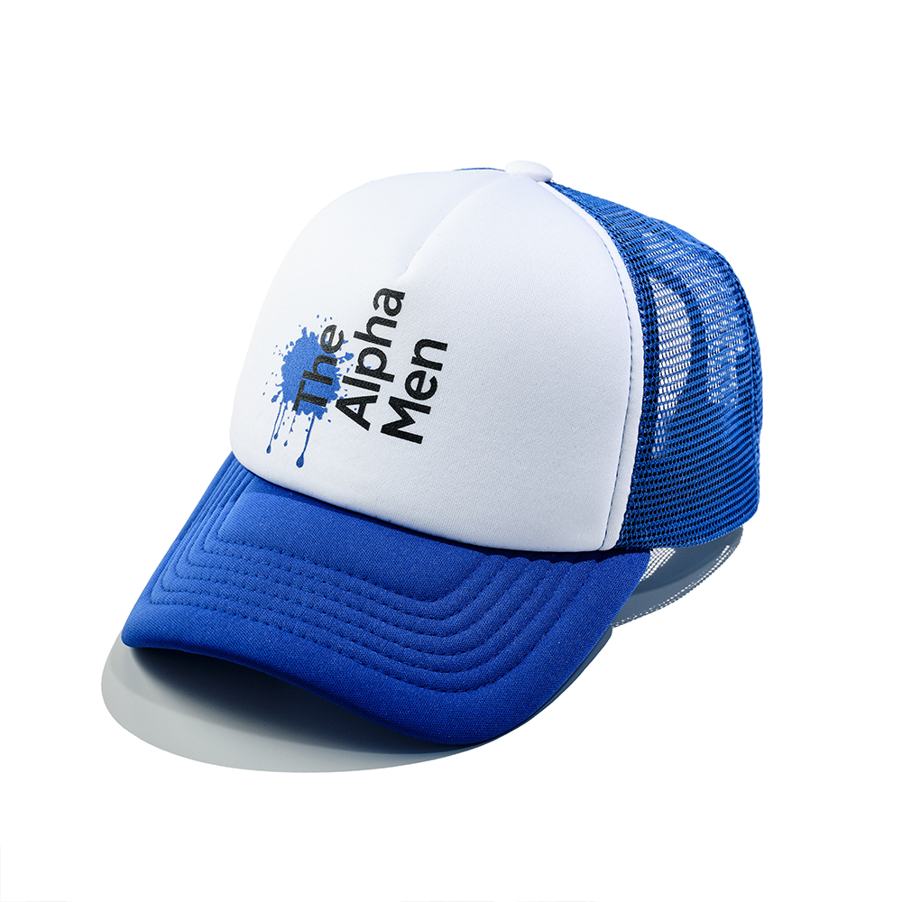 The Alpha Men Retro Trucker Cap