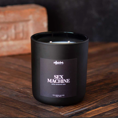 Afbeelding van Double Wick Scented Candle – Sex Machine