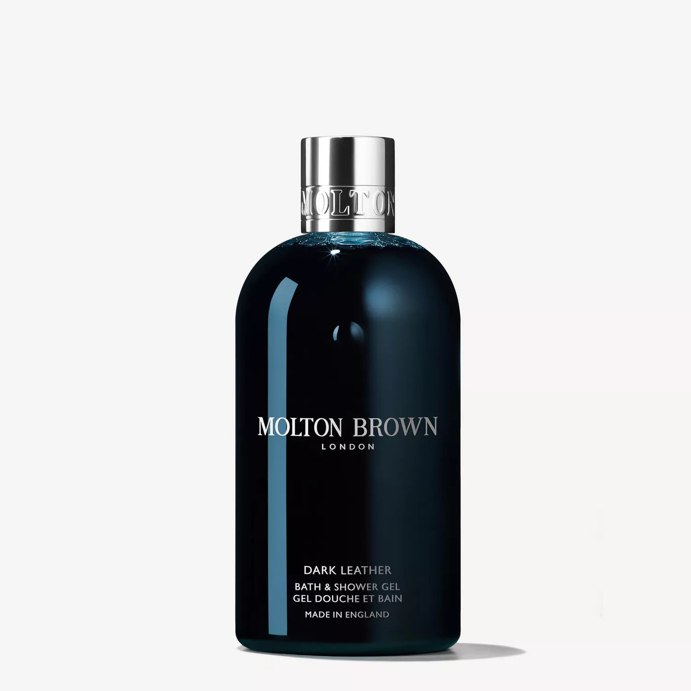 Dark Leather Bath & Shower Gel