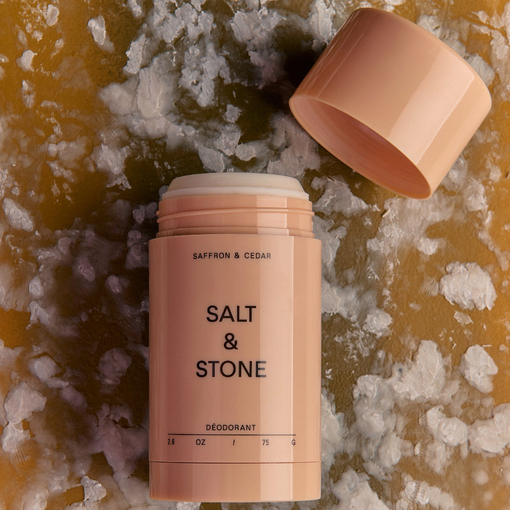 Salt & Stone Natural Deodorant – Saffron & Cedar