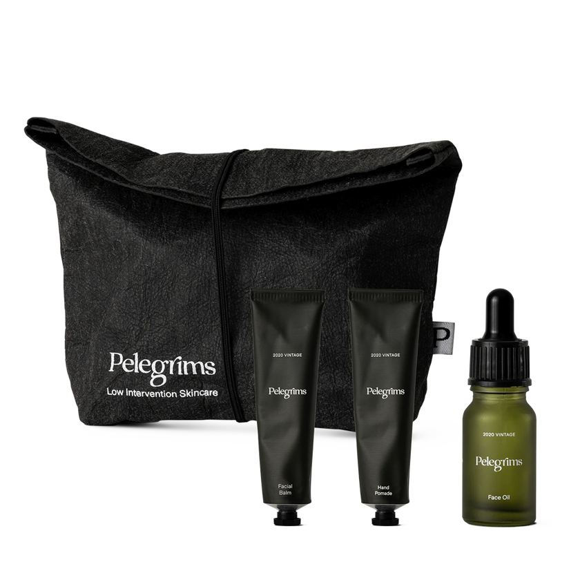 Pelegrims Exploration Set (travel Balm, Oil, Pomade)