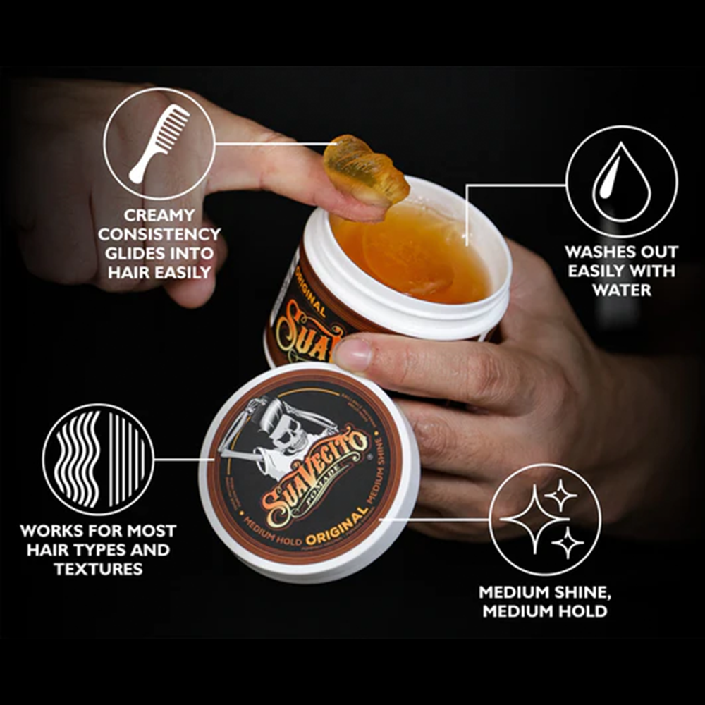Suavecito Original Hold Pomade | The Alpha Men