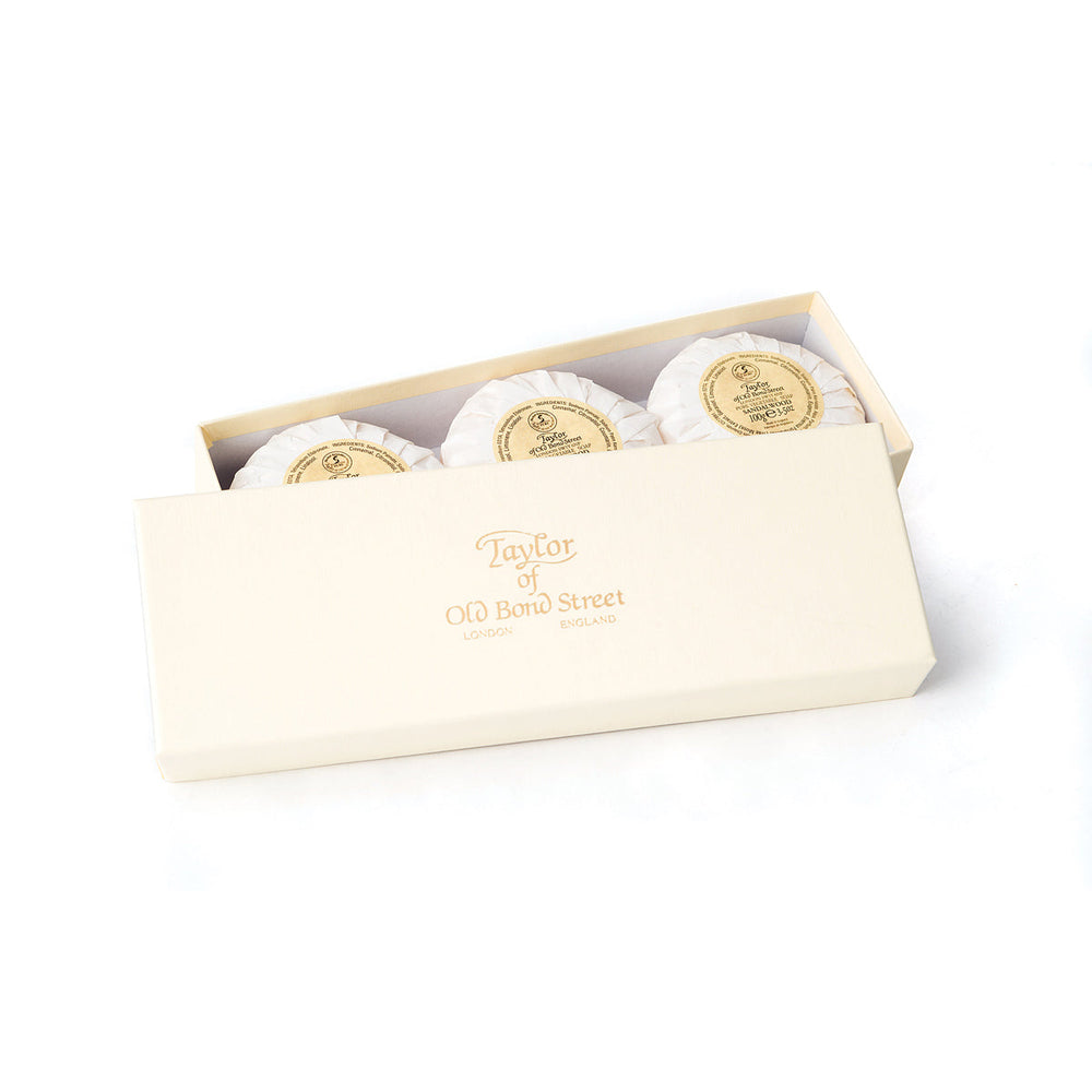 Taylor of Old Bond Street Hand Soap Gift Box – 3 × 100 g