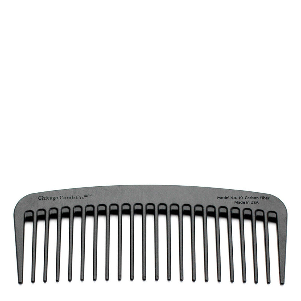 Chicago Comb Co. Hair Comb Model No. 10 Carbon Fiber – The Alpha Men