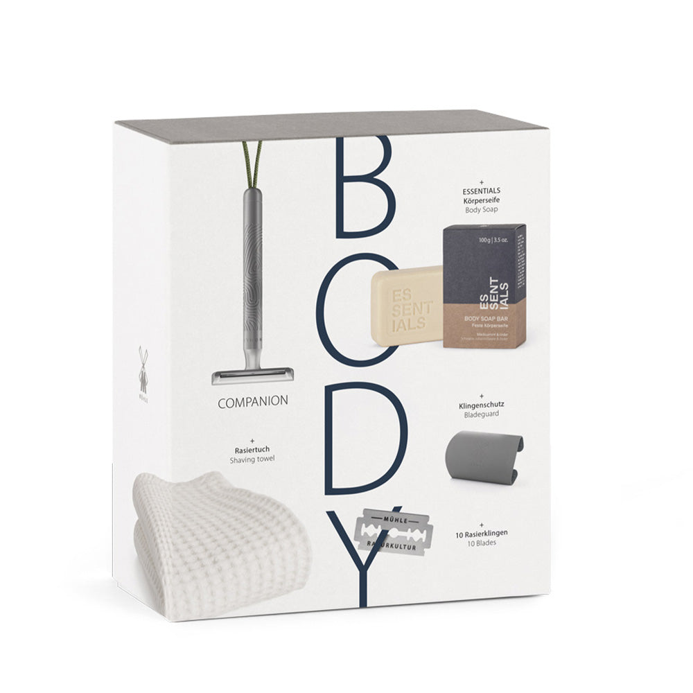 Mühle Body Care Set, 5-Piece, Blackcurrant & Cedar