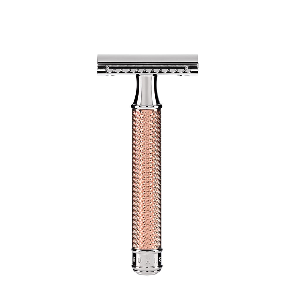 Shaving Set Traditional - Safety razor - Fibre® - Rosegold