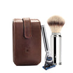 Shaving Set Brown