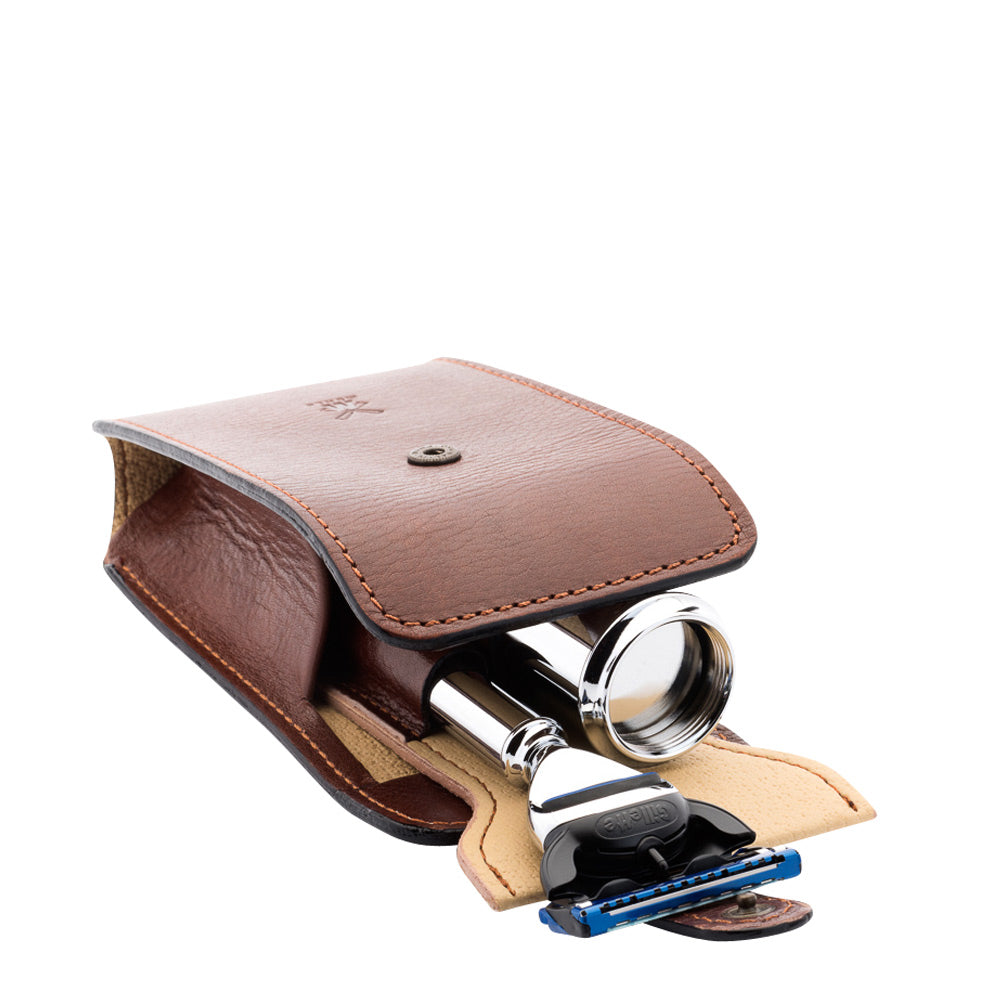 Shaving Set Brown