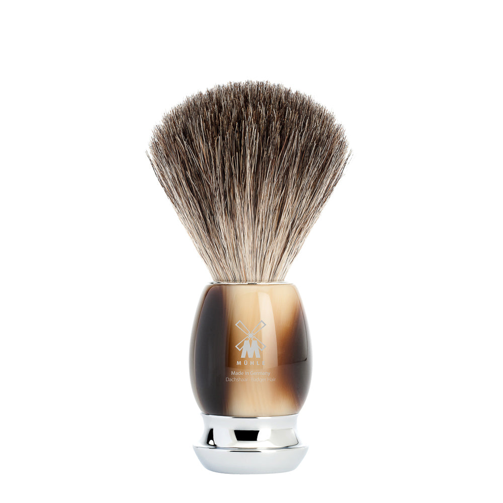 Shaving Set Vivo 4-Piece - Horn Brown