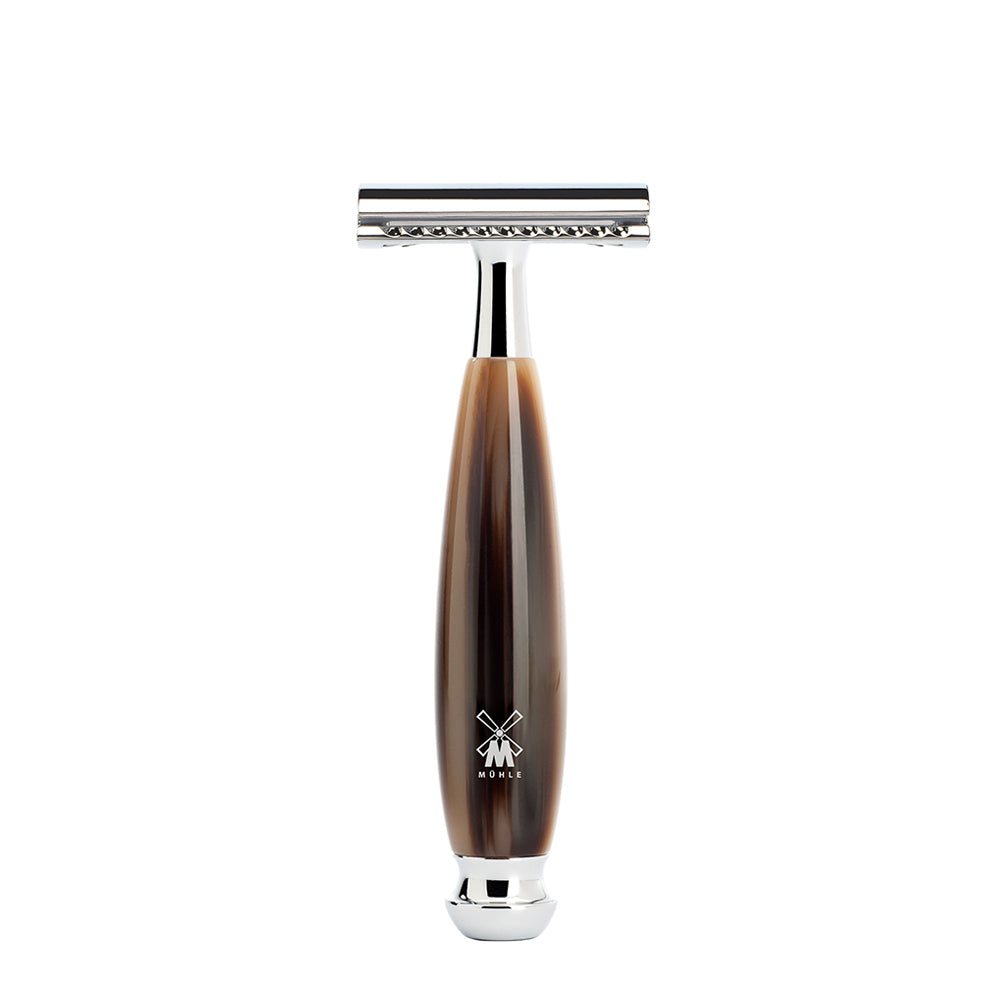 Shaving Set Vivo 4-Piece - Horn Brown