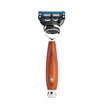 Shaving Set Vivo 4-Piece - Plum Wood