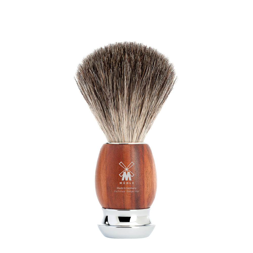 Shaving Set Vivo 4-Piece - Plum Wood