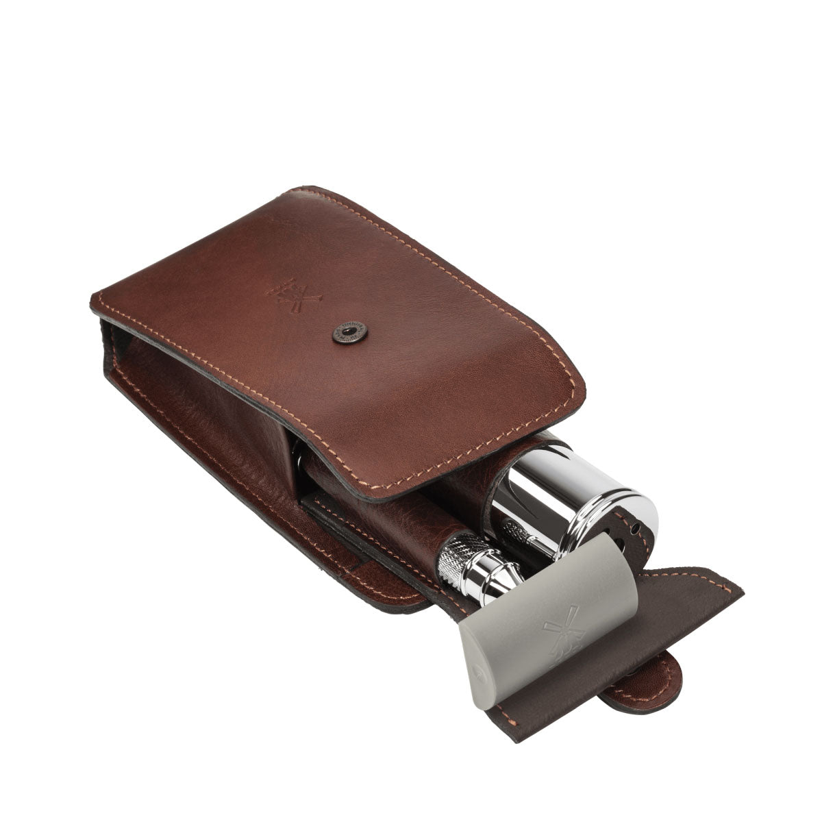 Shaving Set Brown
