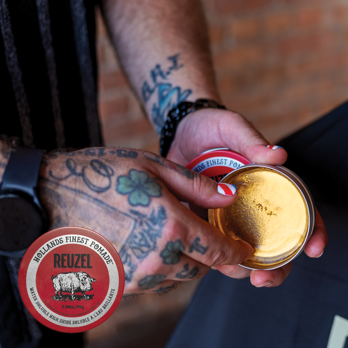Red High Sheen Pomade