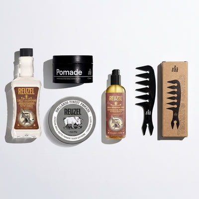 Afbeelding van Slick Back Middle Part Complete Kit