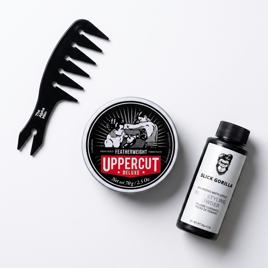 The Alpha Men Quiff Essentials Kit