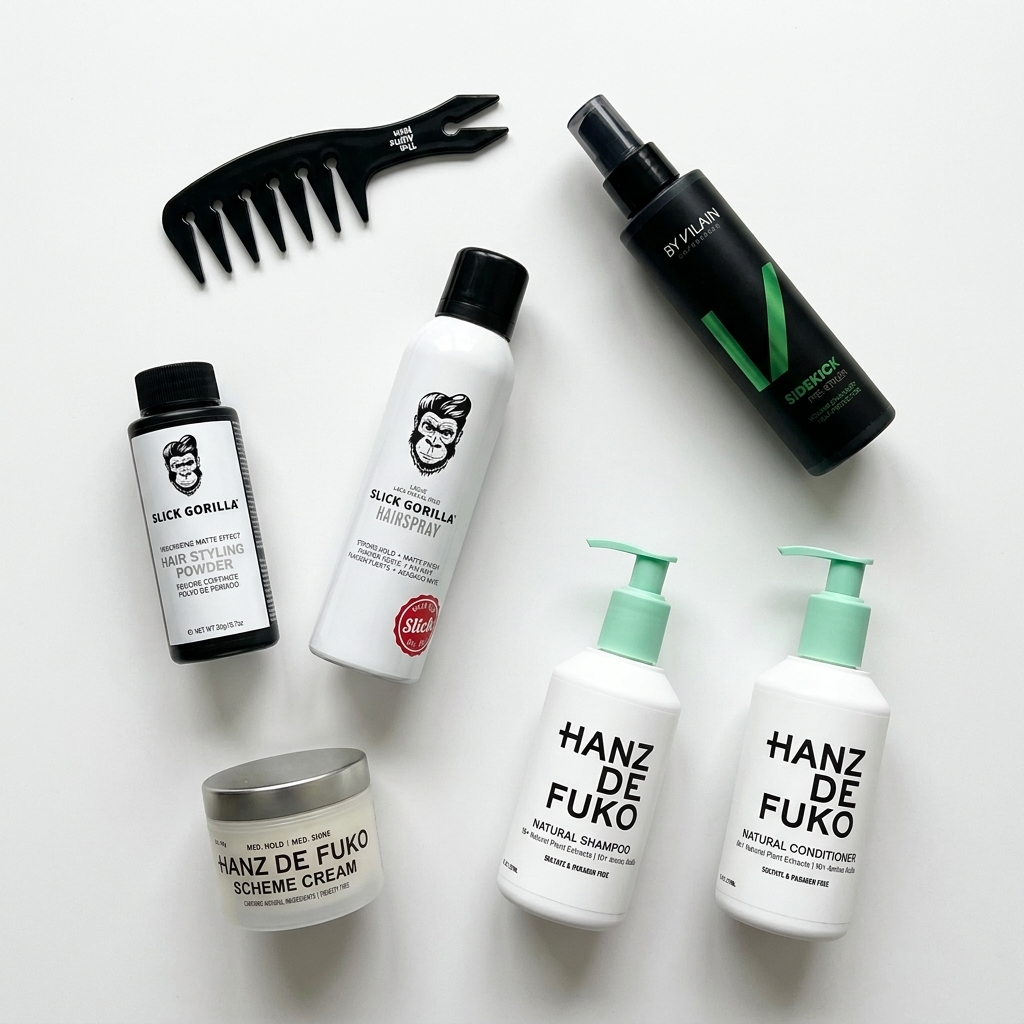 The Alpha Men Quiff Signature Kit