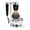 Shaving Set Rytmo 4-Piece - Black