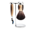 Shaving Set Vivo 3-Piece - Horn Brown