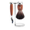 Shaving Set Vivo 3-Piece - Plum Wood