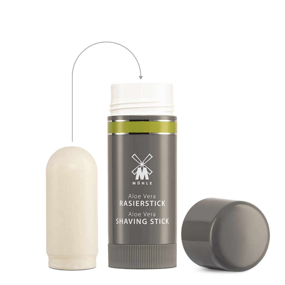 Shaving Soap Stick Navulling Aloe Vera, 37g