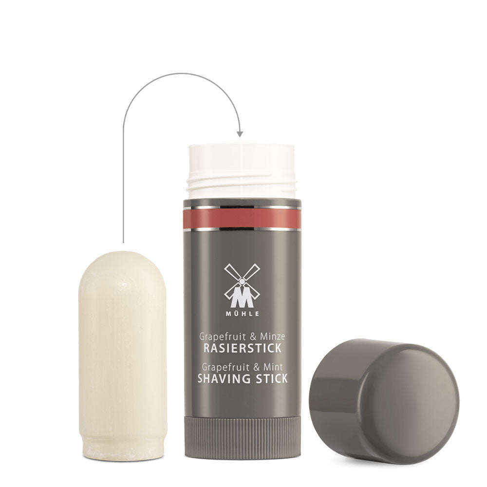 Shaving Soap Stick Navulling Grapefruit & Mint, 65g
