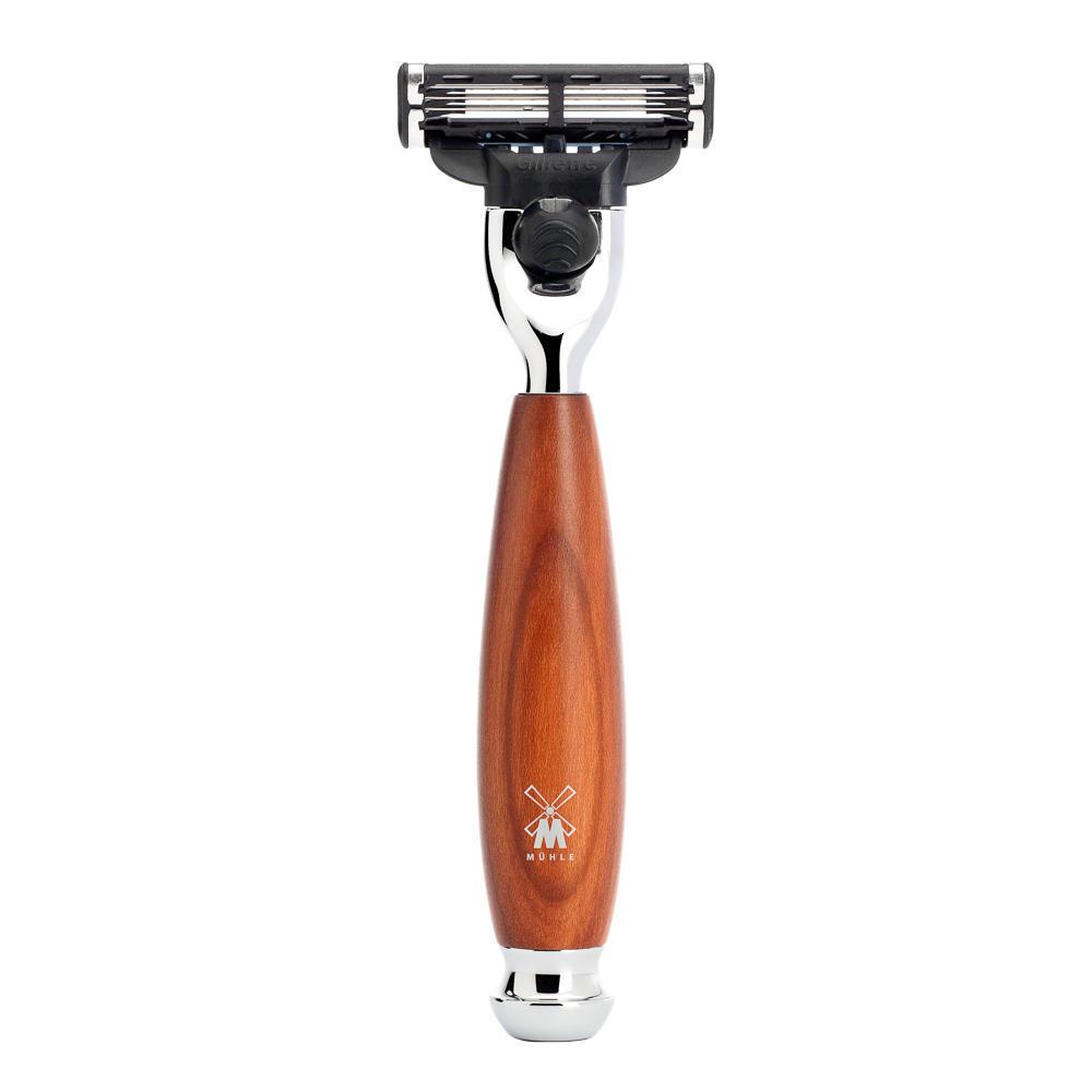 Shaving Set Vivo 3-Piece - Plum Wood