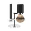Shaving Set Hexagon - Graphite - Saf.Razor - Dashaar