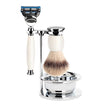 Sophist Fusion Shaving Set 4-Piece - Porcelain