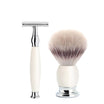 Sophist Safety Razor Shaving Set 4-Piece - Porcelain