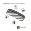 Hair Comb Model No. 10 – Carbon Fiber