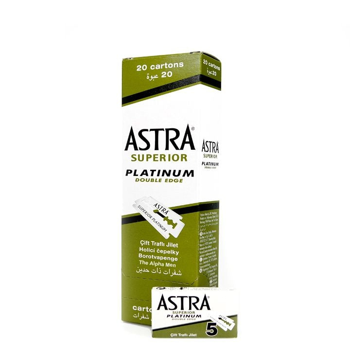 Astra Superior Platinum Double Edge Blades 100 stuks