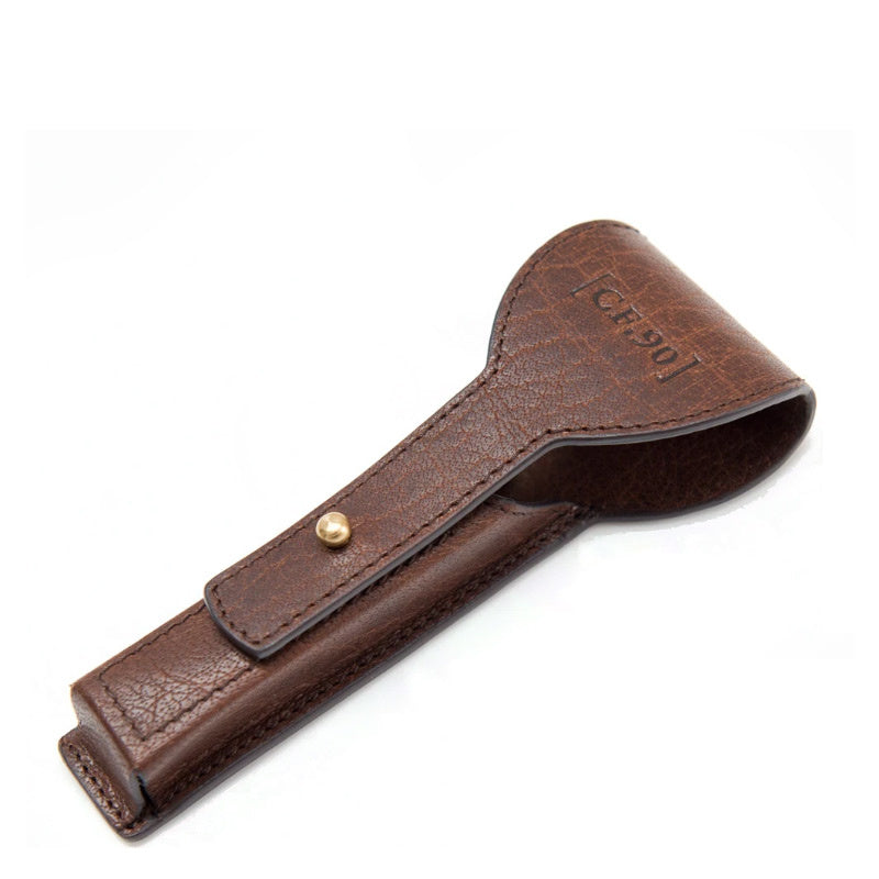 Image of product Handcrafted Leather Razor Case