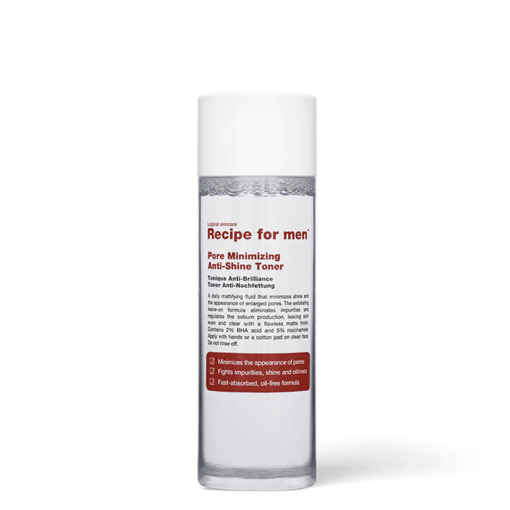 Recipe for Men Pore Minimizing Anti-Shine Toner