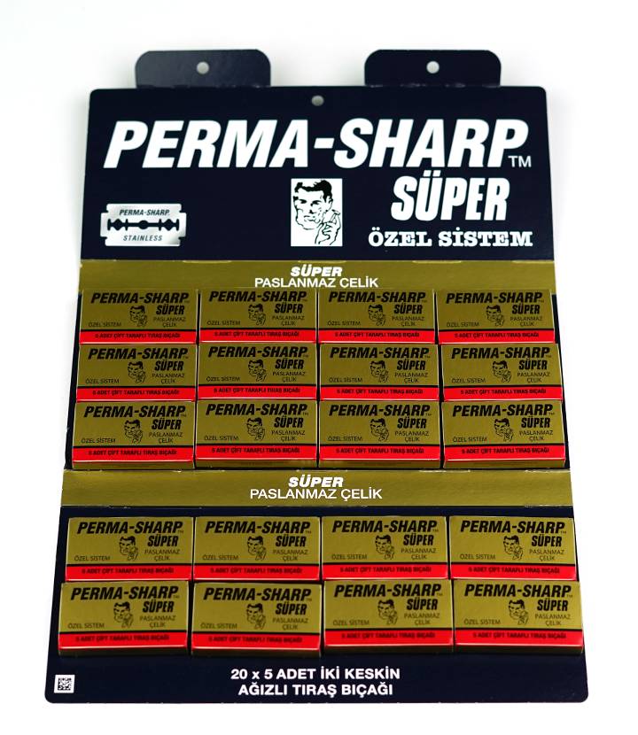 Perma-Sharp Super Double Edge Blades - 100 stuks
