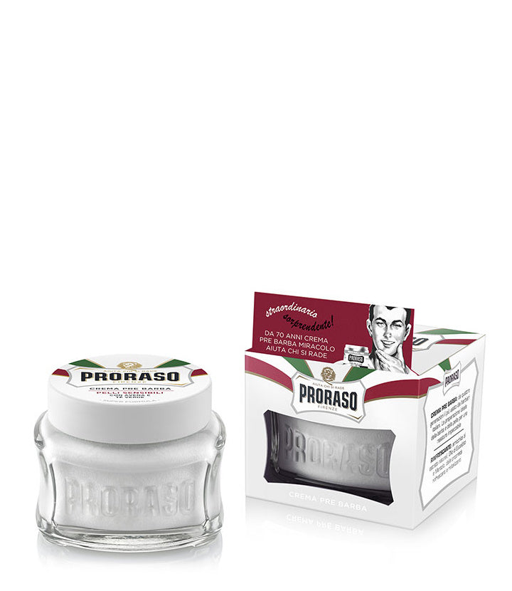 Image of product Pre Shave Cream - White Green Tea & Oatmeal