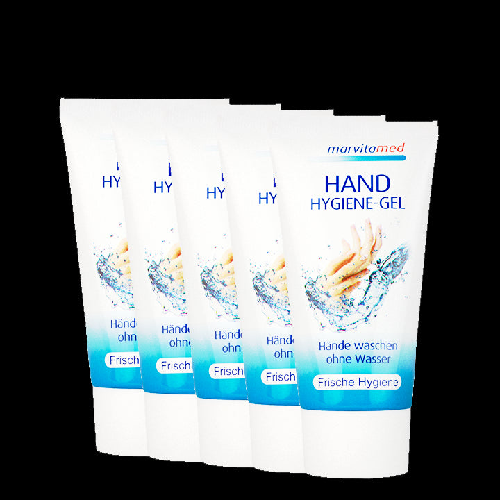 MarvitaMed Hand Hygiene-gel 63% alcohol - 50 ml - 5 stuks 