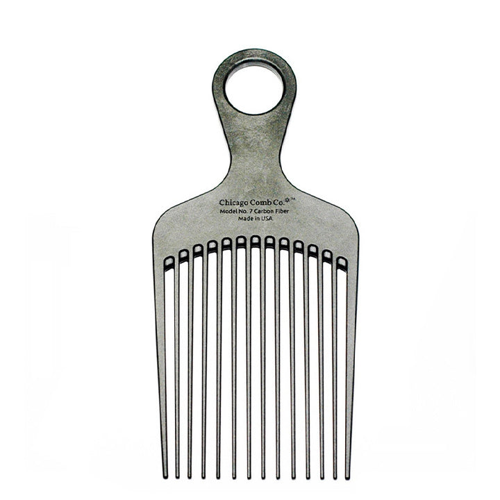 Image of product Afro comb - Model No. 7 - Carbon
