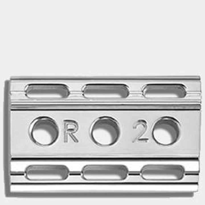 Rockwell Razors Chrome Series - 2/4 Basisplaat White Chrome