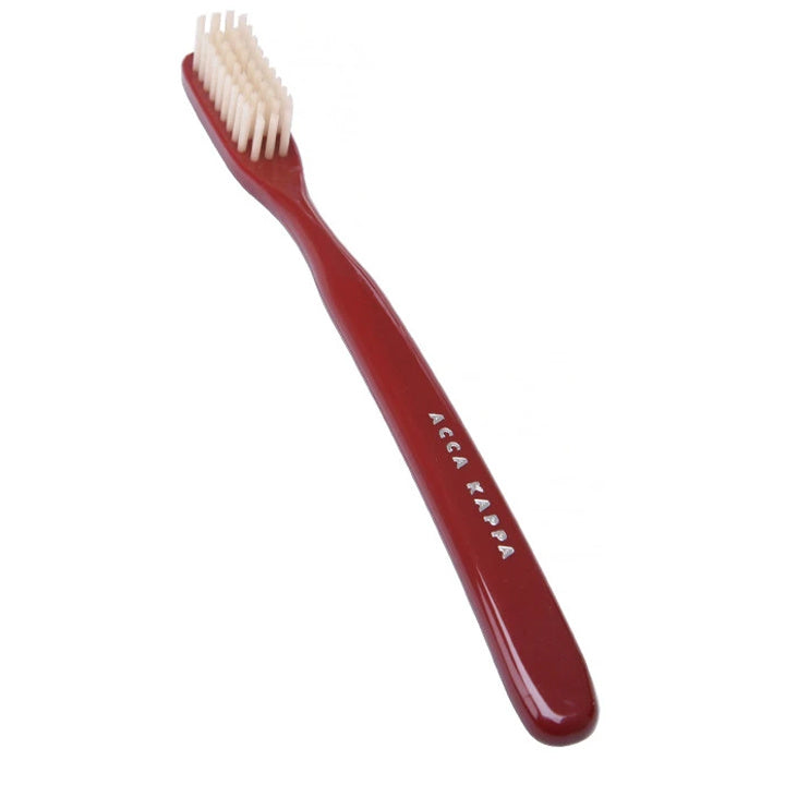 Image of product Toothbrush - Vintage Nylon - Medium - Red