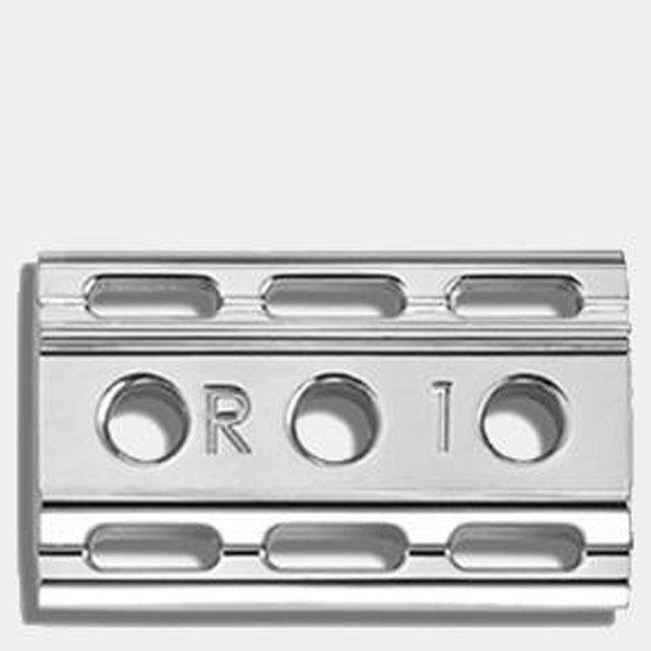 Rockwell Razors Chrome Series - 1/3 Basisplaat White Chrome