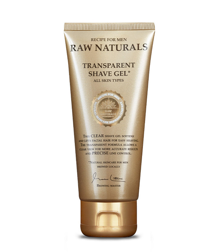 RAW Naturals Transparent Shave Gel